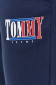 Бавовняні спортивні штани Tommy Jeans чоловічі колір синій з принтом (2604690)