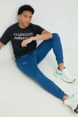 Спортивні штани Under Armour Armour Fleece чоловічі колір синій однотонні (2749818)