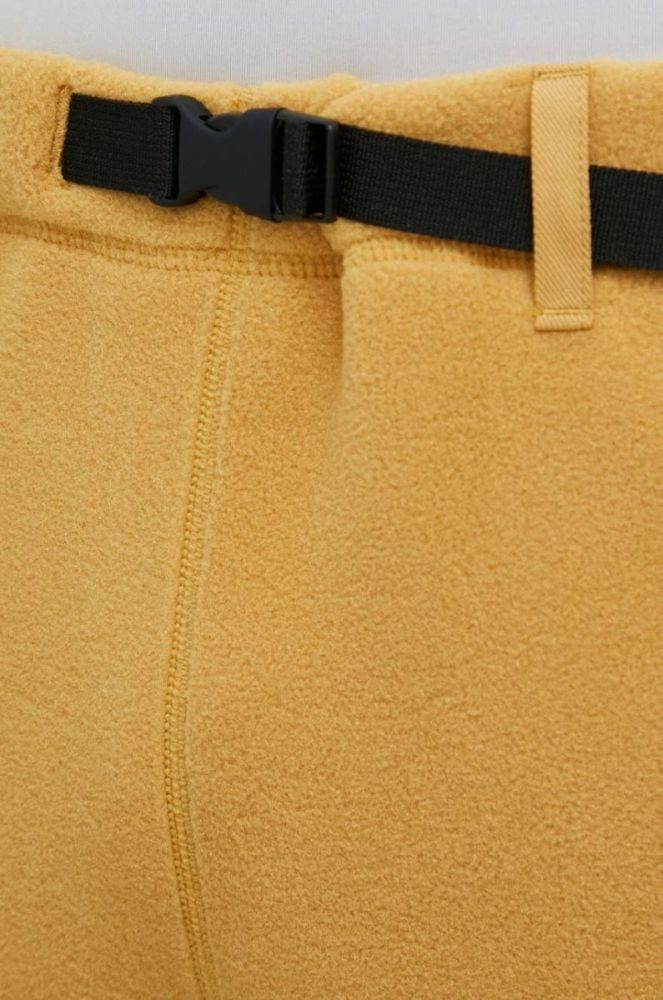 Спортивні штани Jack Wolfskin чоловічі колір жовтий фото 4