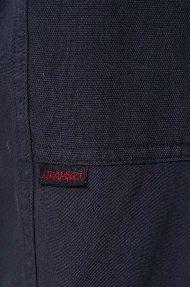 Бавовняні штани Gramicci колір синій пряме фото 5