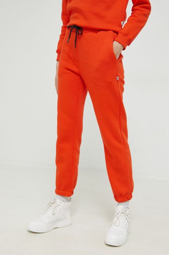 Спортивні штани Kangol unisex колір помаранчевий однотонні фото 5