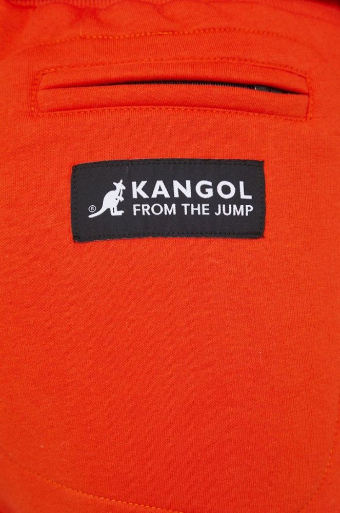 Спортивні штани Kangol unisex колір помаранчевий однотонні фото 8