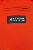 Спортивні штани Kangol unisex колір помаранчевий однотонні
