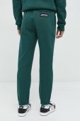 Спортивні штани Kangol unisex колір зелений однотонні