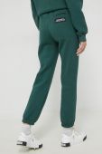 Спортивні штани Kangol unisex колір зелений однотонні