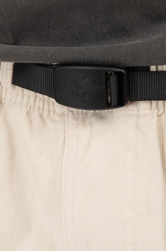 Бавовняні штани Gramicci Loose Tapered Pant колір бежевий широкі середня посадка G103.OGT-cream фото 5