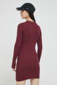Сукня Noisy May колір бордовий mini облягаюча