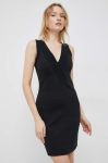 Сукня Y.A.S колір чорний mini облягаюча