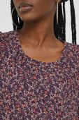 Сукня Vila колір фіолетовий mini розкльошена