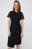 Сукня Dkny колір чорний mini пряма (2729370)