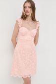 Сукня Guess колір помаранчевий mini облягаюча (2516349)