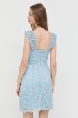Сукня Guess mini облягаюча колір блакитний (2516357)