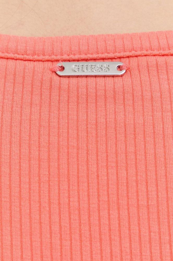 Сукня Guess колір рожевий mini облягаюча (2959511) фото 6