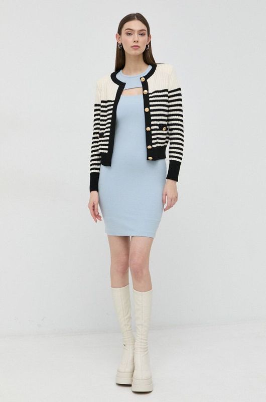 Сукня Guess mini облягаюча колір блакитний (2959518) фото 2