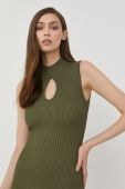Сукня Guess колір зелений mini облягаюча (2428268)