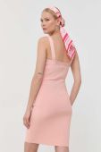 Сукня Guess колір рожевий mini облягаюча (2809573)