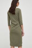 Сукня Tiger Of Sweden колір зелений mini облягаюча