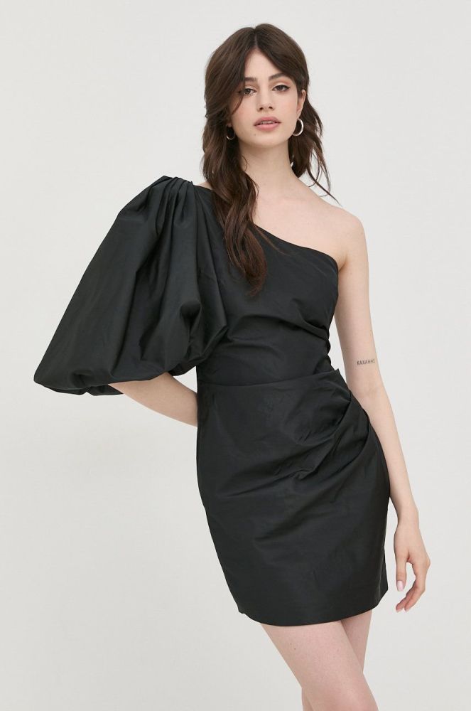 Сукня Pinko колір чорний mini облягаюча (2365557)