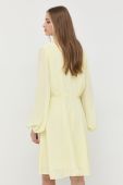Сукня Ivy Oak колір жовтий mini розкльошена