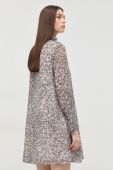Сукня Patrizia Pepe колір сірий mini розкльошена