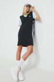 Бавовняна сукня adidas Originals колір чорний mini пряма HM2134-BLACK