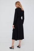Сукня Lauren Ralph Lauren колір чорний midi розкльошена (2485675)