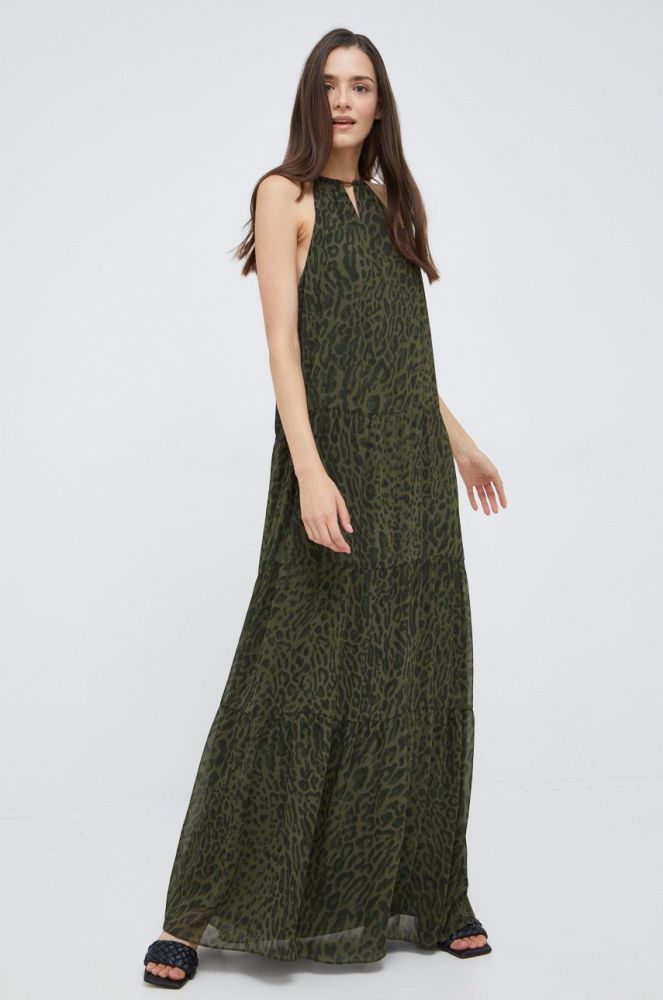 Сукня Lauren Ralph Lauren колір зелений maxi пряма