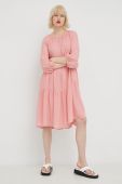 Сукня Drykorn колір рожевий mini розкльошена