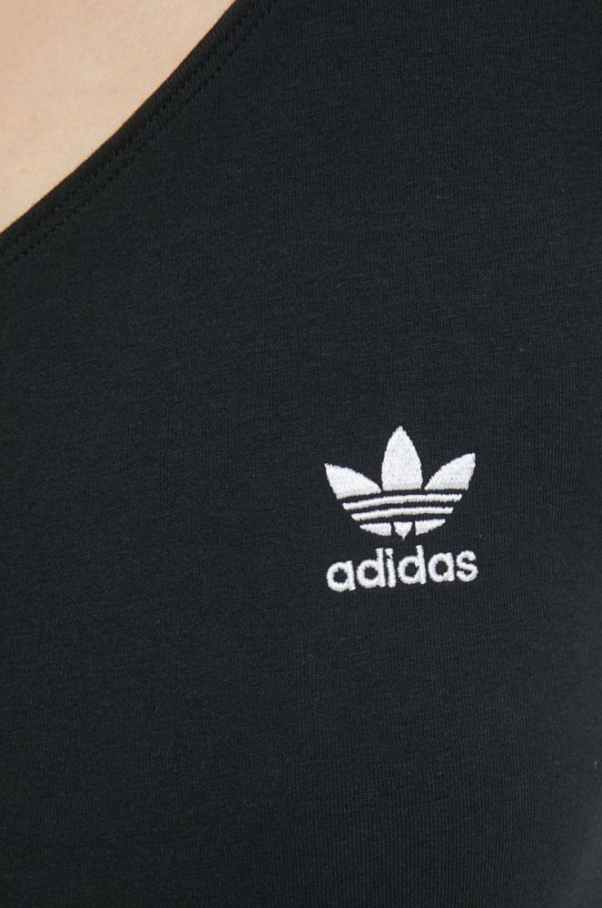 Сукня adidas Originals колір чорний mini облягаюча (2886913) фото 5