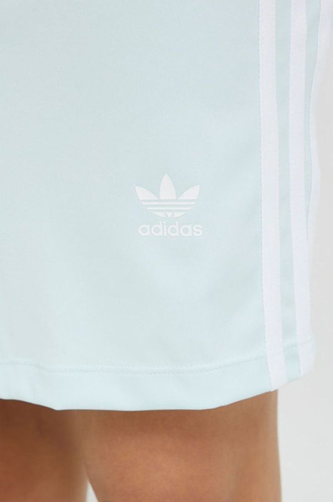 Сукня adidas Originals mini облягаюча колір блакитний (2657343) фото 6