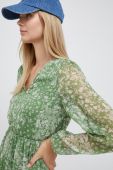 Сукня Vero Moda колір зелений mini розкльошена (2661786)