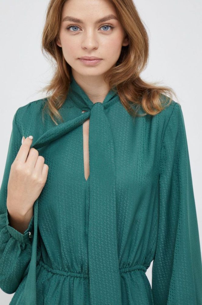 Сукня Pepe Jeans колір зелений mini розкльошена (2595906) фото 4