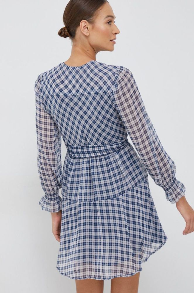 Сукня Pepe Jeans колір синій mini розкльошена (2709513) фото 3
