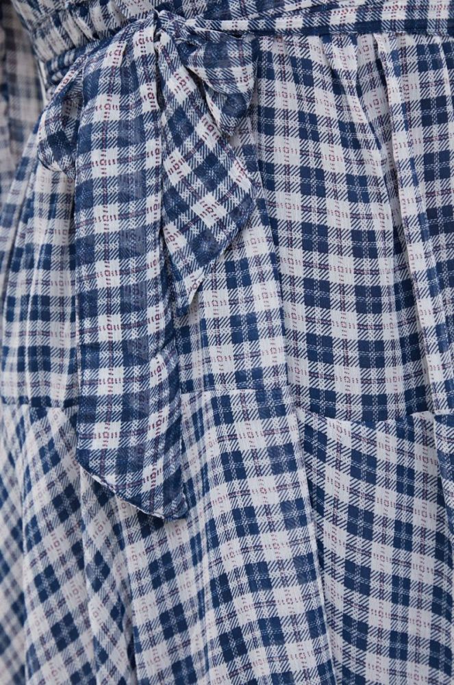Сукня Pepe Jeans колір синій mini розкльошена (2709513) фото 5