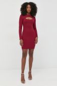Сукня Guess колір бордовий mini облягаюча (2669490) Сукня Guess колір бордовий mini облягаюча (2669490)