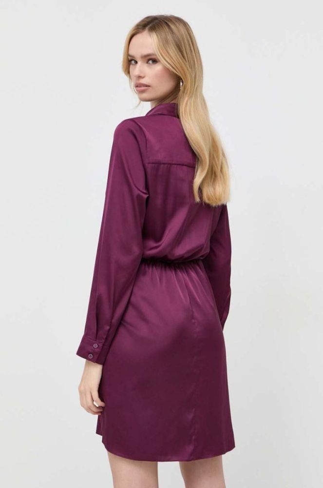Сукня Guess колір фіолетовий mini пряма фото 3