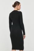 Сукня Guess колір чорний maxi облягаюча (2579170)