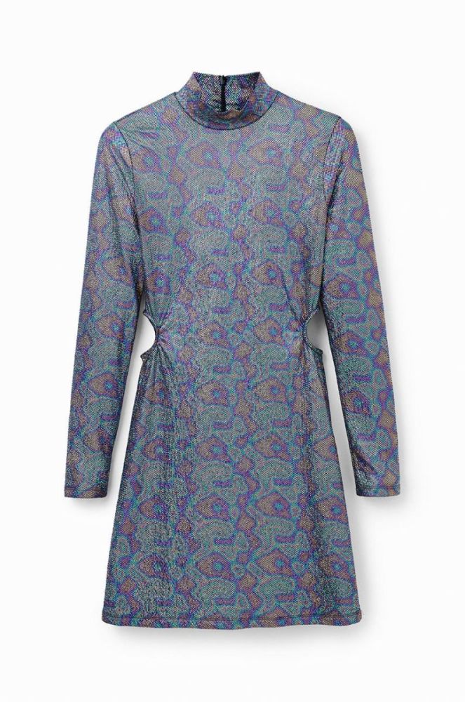 Сукня Desigual колір чорний mini облягаюча (2689419) фото 5