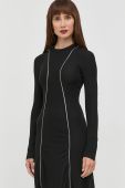 Сукня Victoria Beckham колір чорний maxi облягаюча (2539042)