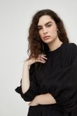 Сукня Bruuns Bazaar колір чорний mini розкльошена (2662838) Сукня Bruuns Bazaar колір чорний mini розкльошена (2662838)