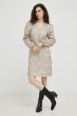 Сукня Bruuns Bazaar колір сірий mini розкльошена (2663417)
