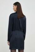 Сукня Samsoe Samsoe Колір синій mini пряма колір темно-синій
