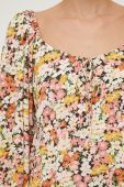 Сукня Billabong mini розкльошена колір барвистий (2539045)