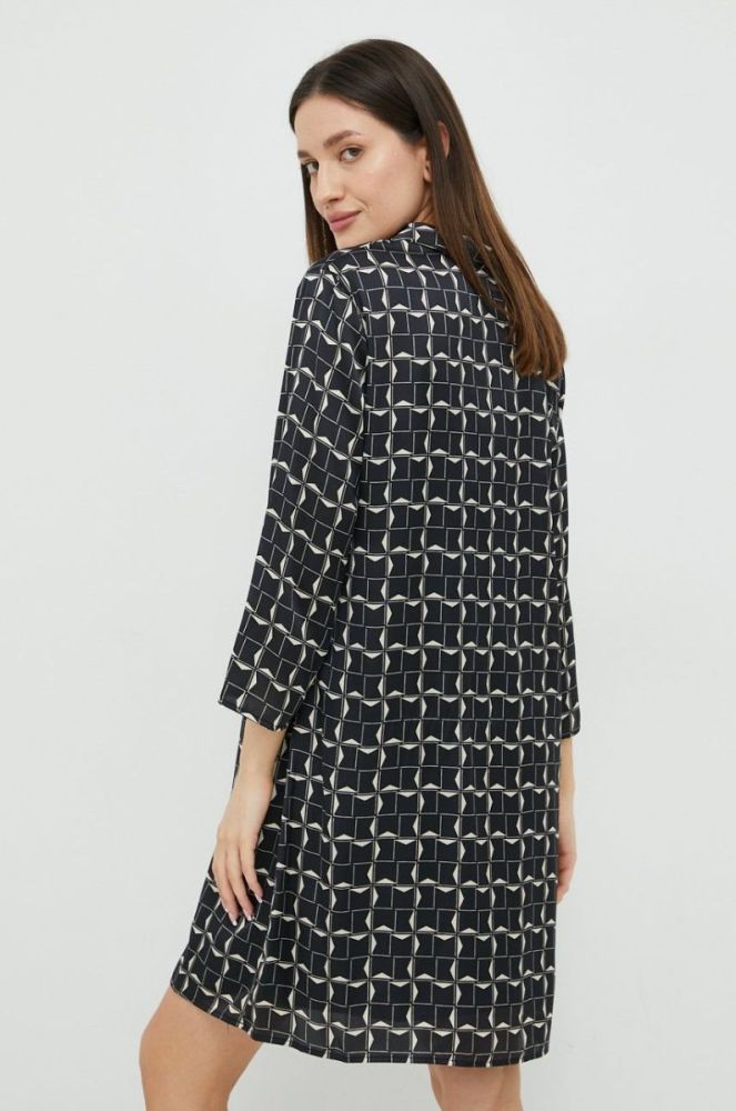 Сукня Sisley колір чорний mini пряма (2586776) фото 3
