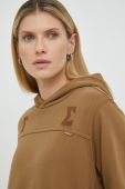 Бавовняна сукня G-Star Raw колір бежевий mini oversize (2751670)