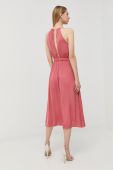 Сукня Morgan колір рожевий midi пряма