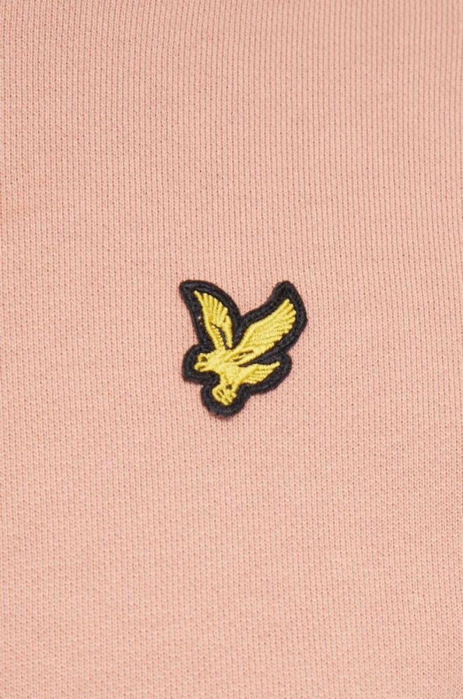 Бавовняна сукня Lyle & Scott колір помаранчевий mini пряма фото 5