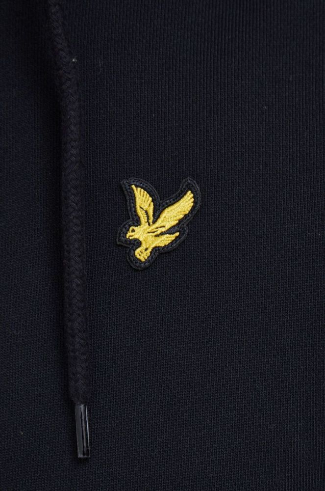 Бавовняна сукня Lyle & Scott колір чорний mini пряма (2685476) фото 5