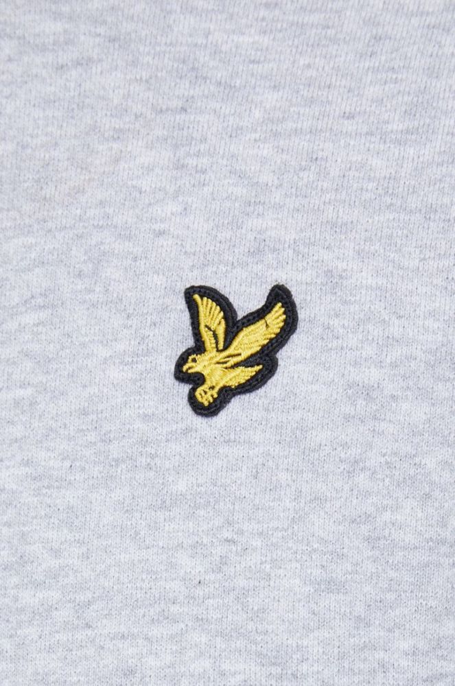 Бавовняна сукня Lyle & Scott колір сірий mini пряма (2685488) фото 5