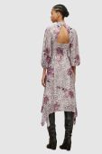 Сукня AllSaints midi пряма колір барвистий (2633167)